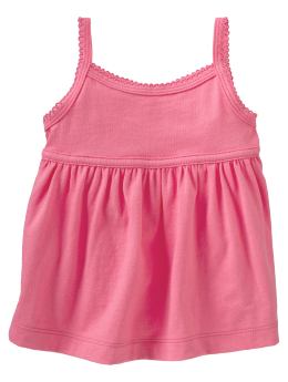 BabyGap: Strappy empire tank - coral