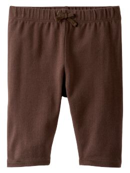BabyGap: Cropped leggings - chocolate raspberry