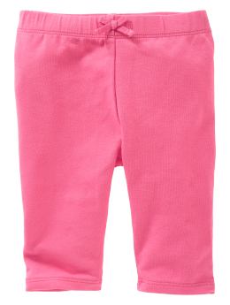BabyGap: Cropped leggings - coral