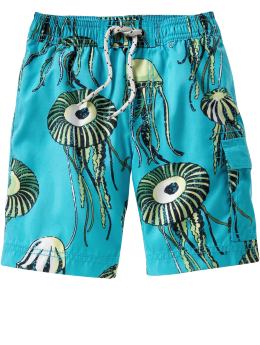 BabyGap: Jellyfish swim trunks - blue harmony