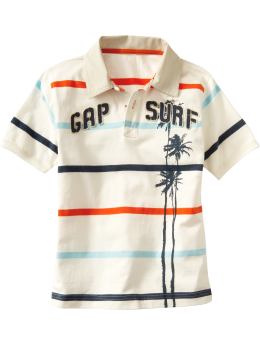 GapKids: Striped surf polo - tbd