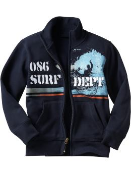 GapKids: Surf track jacket - blue galaxy