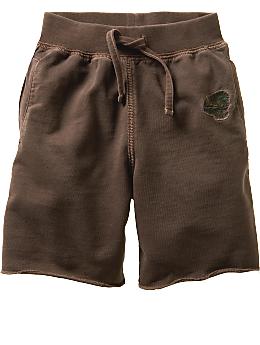 BabyGap: Vintage beach shorts - fudge brownie