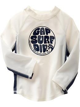 BabyGap: Surf's up rash guard - Plaster