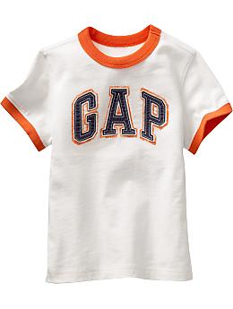 BabyGap: Arch logo ringer T - Plaster