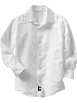 GapKids: Embroidered shirt - white