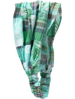 GapKids: Printed scarf headband - splash blue