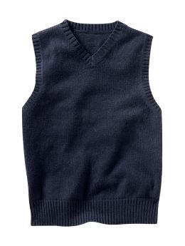 GapKids: Uniform sweater vest - blue galaxy