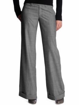 Women: The perfect tab-waist trouser - gray