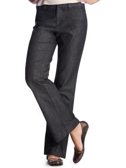 Women: Curvy denim pants - denim