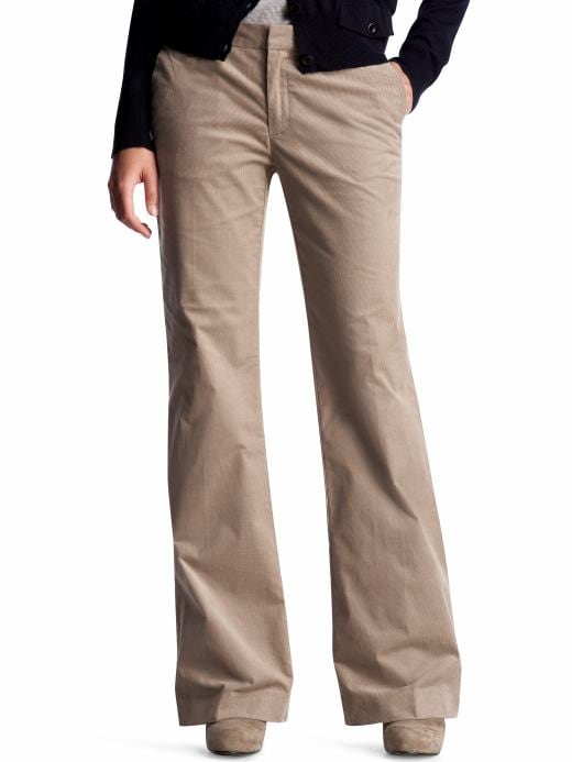low rise corduroy pants