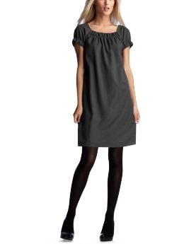 Charcoal Grey Ruched shift from gap.com