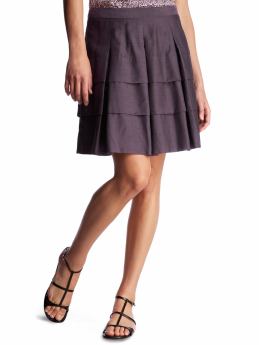 Women's Clothing: Women's Clothing: Tiered skirt: New Arrivals | Gap :  womens zipper closure tiered skirt lined