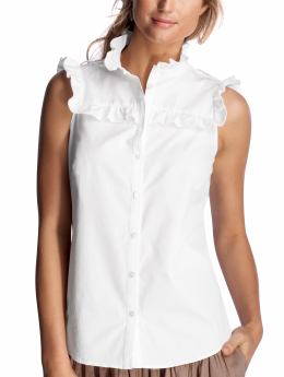 Women's Clothing: Women's Clothing: Sleeveless ruffle shirt: Tops New Arrivals | Gap from gap.com