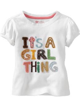 BabyGap: Cheerful graphic T - white