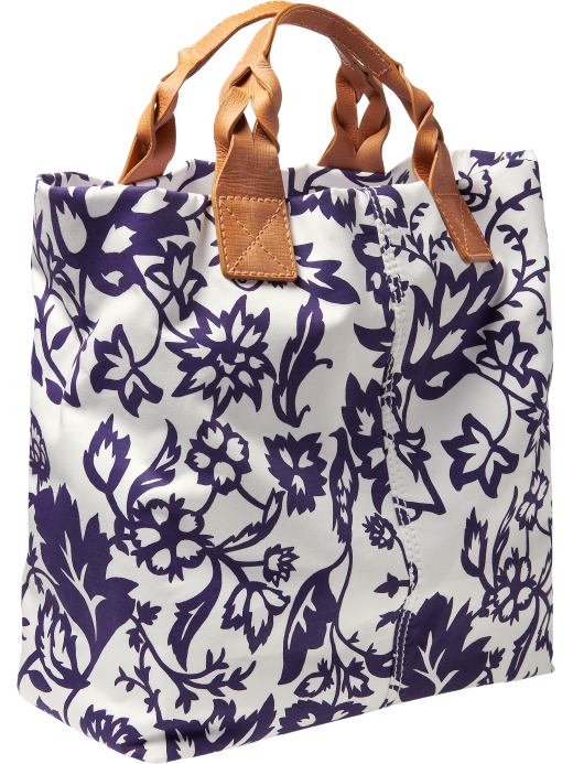 Women's Clothing: Women's Clothing: Cotton sateen tote: The New Natural | Gap from gap.com