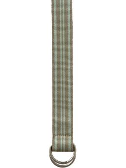 Men: Cotton web belt - oregano
