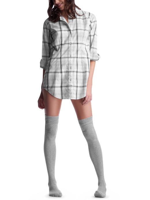 Women's Clothing: Women's Clothing: Poplin sleep shirt: Gowns Sleep & Lounge | Gap from gap.com