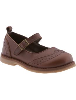 BabyGap: Classic Mary Jane shoes - medium brown