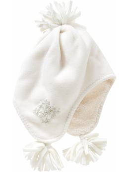 BabyGap: Pro fleece snowflake pom-pom hat - Plaster