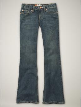 GapKids: Indigo boot cut jeans - denim