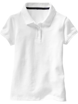 Uniform pique polo