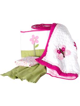 Miss Ladybug's Garden bedding set