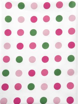 BabyGap: Organic polka-dot fitted crib sheet - pink