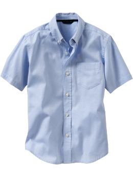 GapKids: Classic short-sleeved shirt - original blues
