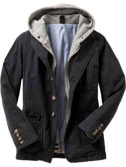 GapKids: Layered hoodie blazer - true navy