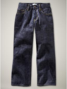 Original fit dark rinse jeans