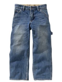 GapKids: Faded carpenter jeans - old glory