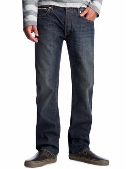Men: The low rise straight fit jeans - authentic vintage