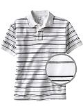Poplar-striped polo
