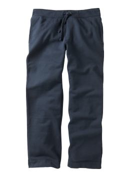 Men: Fleece pants - true navy