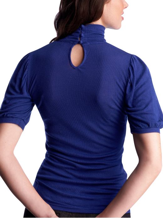 Women's Clothing: Women's Clothing: Balloon-sleeved turtleneck: Tops New Arrivals | Gap from gap.com