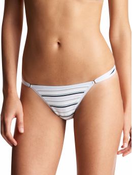 Women: Ultra low everyday thong - icing blue stripe 8.50
