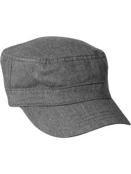 Men: Cadet cap - gray