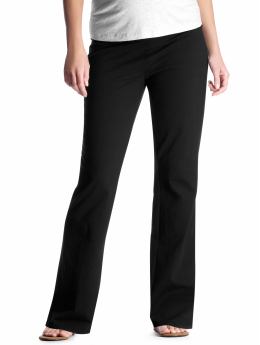 GapMaternity: New foldover yoga pants - black