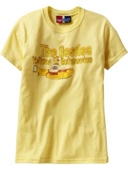 GapKids: Junk Food Beatles graphic T - light yellow