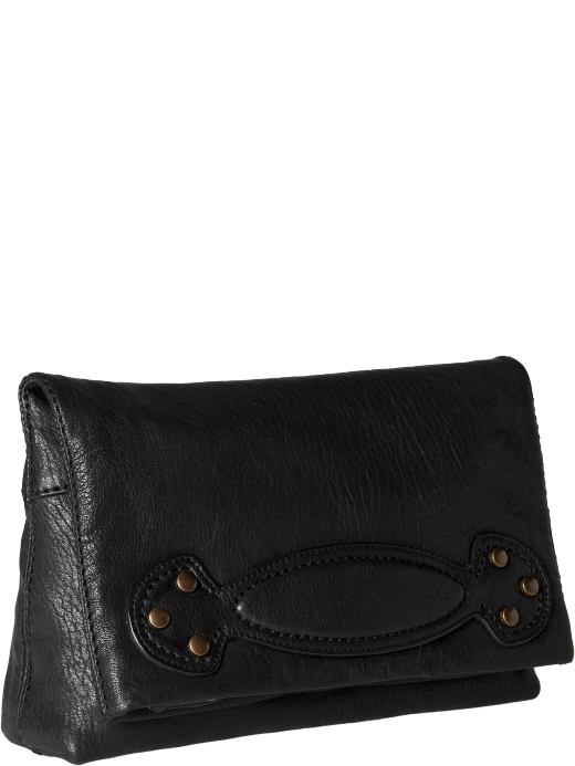 Women's Clothing: Women's Clothing: Studded leather clutch: Clutches Handbags | Gap from gap.com