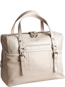 Women: Herringbone satchel - feather grey
