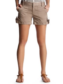 Women: Knotted shorts - terrain