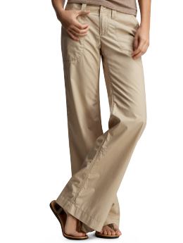 Women: Lightweight hip slung pants 36" inseam