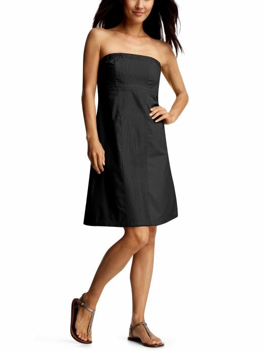 Women's Clothing: Women's Clothing: A-line pintuck dress: Dresses | Gap from gap.com