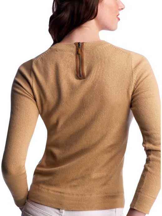 Women's Clothing: Women's Clothing: Back-zipper sweater: Tops New Arrivals | Gap from gap.com