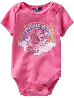 BabyGap: Junk Food short-sleeved graphic bodysuit - bright watermelon