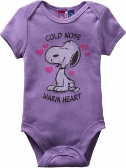 BabyGap: Junk Food short-sleeved graphic bodysuit - orchid