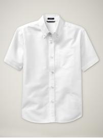 Solid Oxford shirt