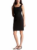 Black shift dress